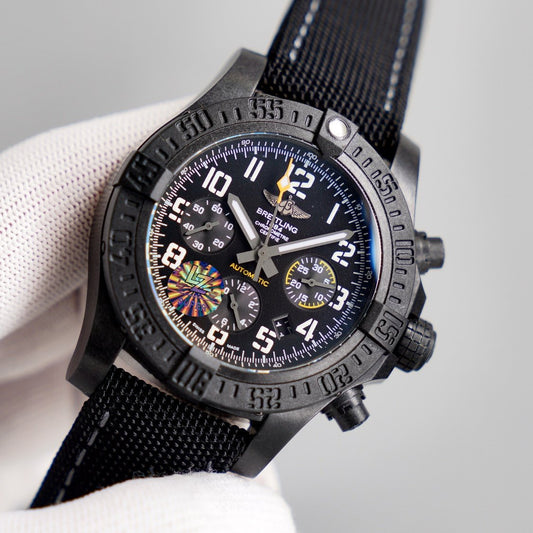 AVENGER HURRICANE 45 CHRONOGRAPH BLACK CASE