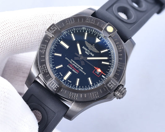 BREITLIN AVENGER II SEAWOLF GREY CASE BLACK DIAL