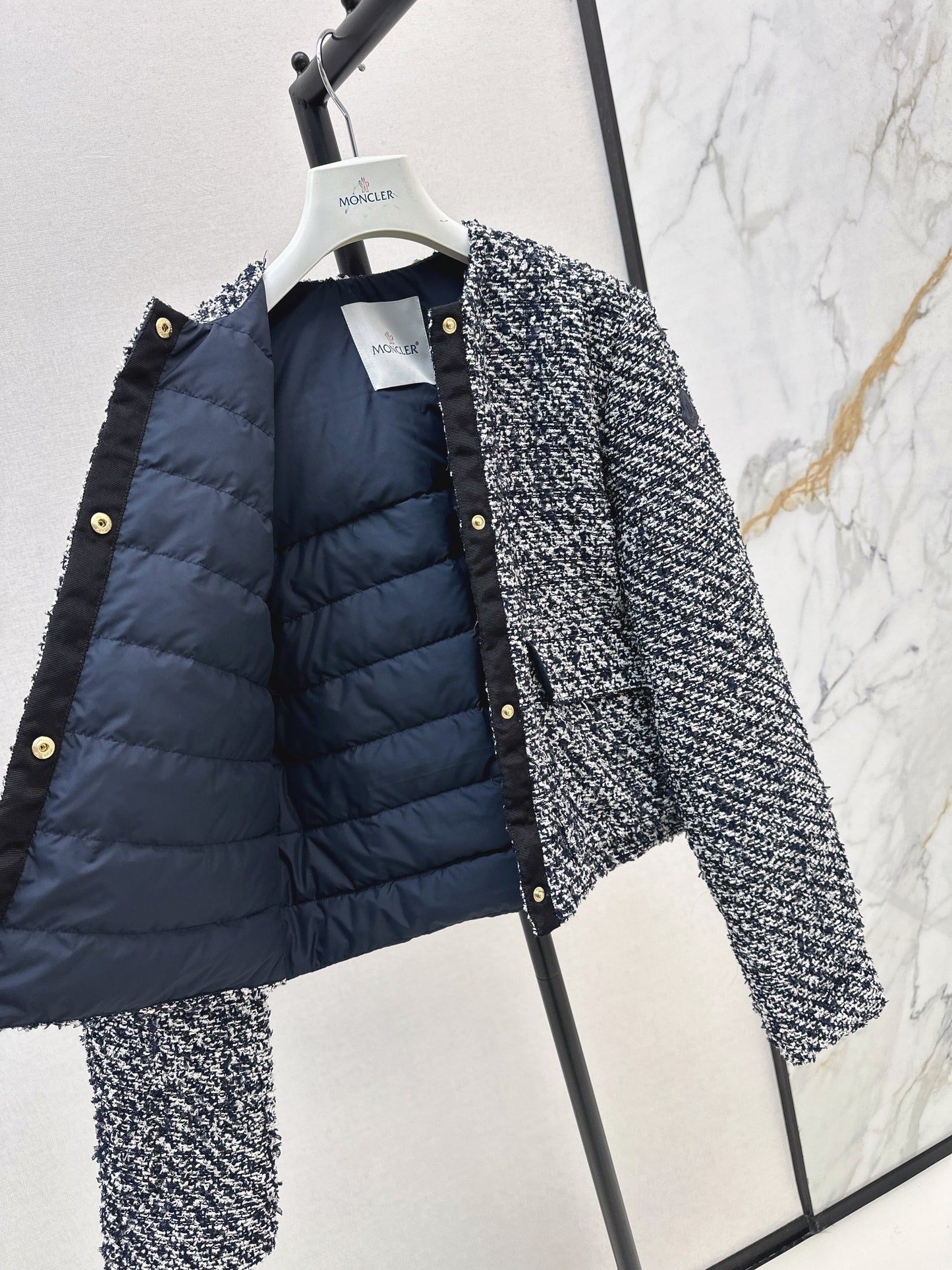 25fw Coarse woolen cotton jacket