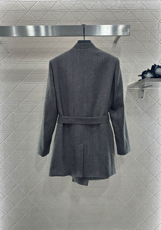 25fw Suit belt, medium length jacket