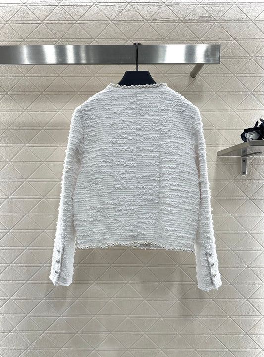 Heavy industry pearl dress jacket