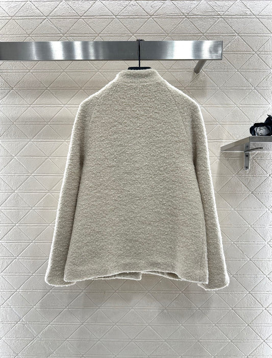 Wool fleece jacket