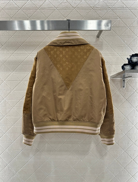 Standing collar cotton jacket