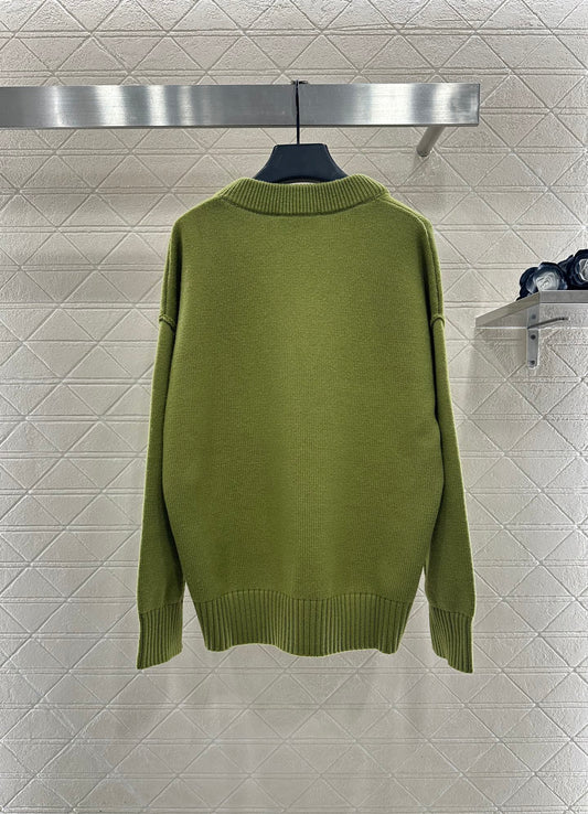 Heart knitted cardigan
