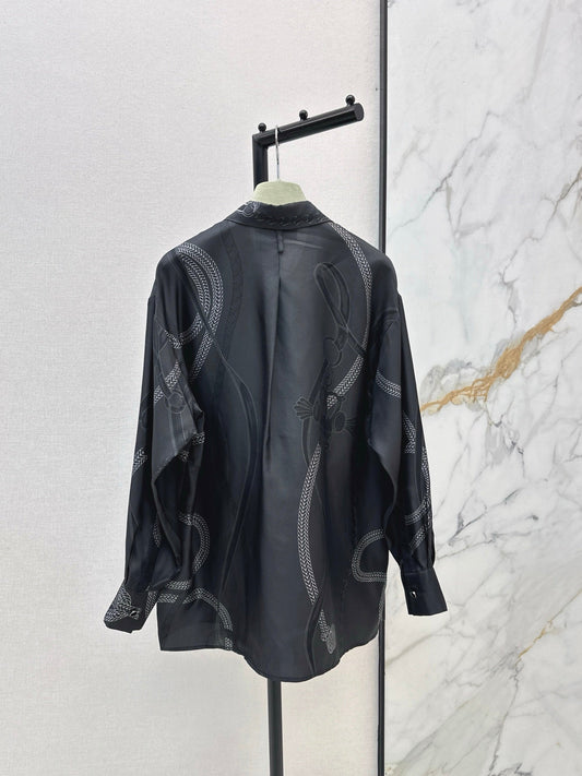 Printed Silk Shirt