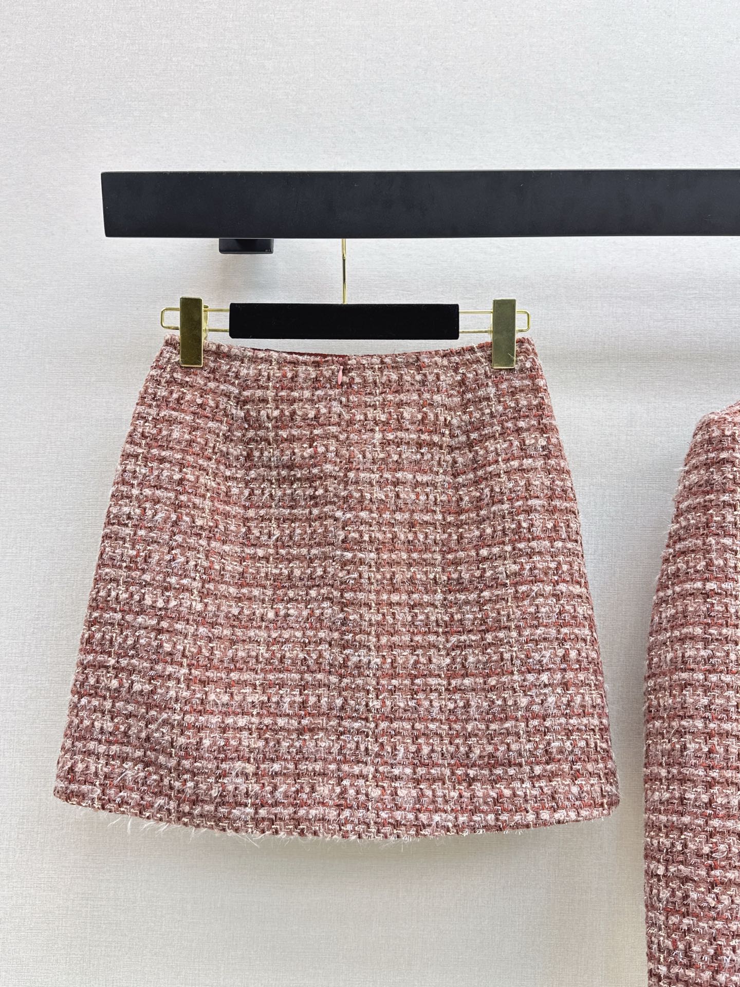 Stand-up collar knitted set
