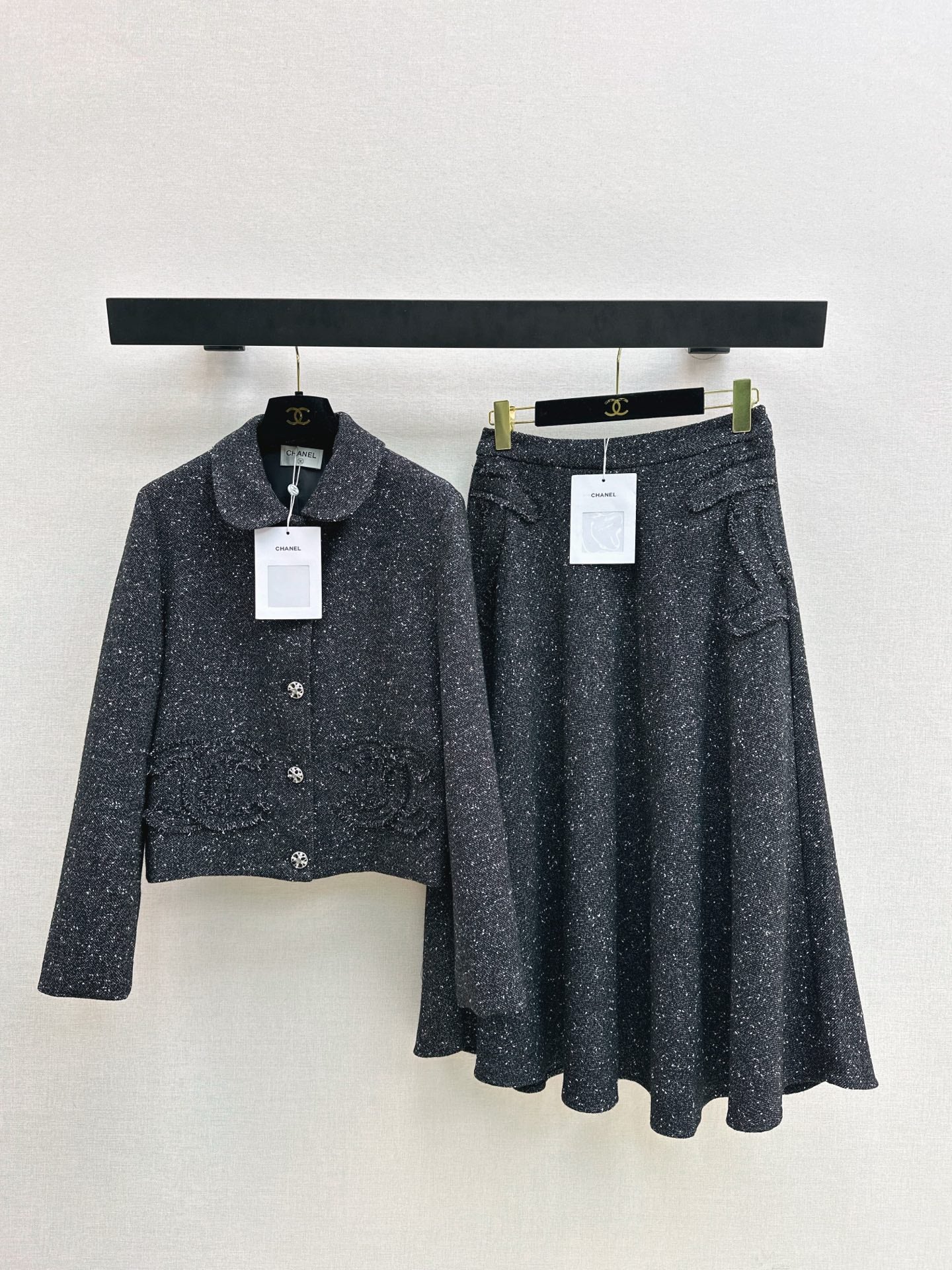 Tweed Collared Coat