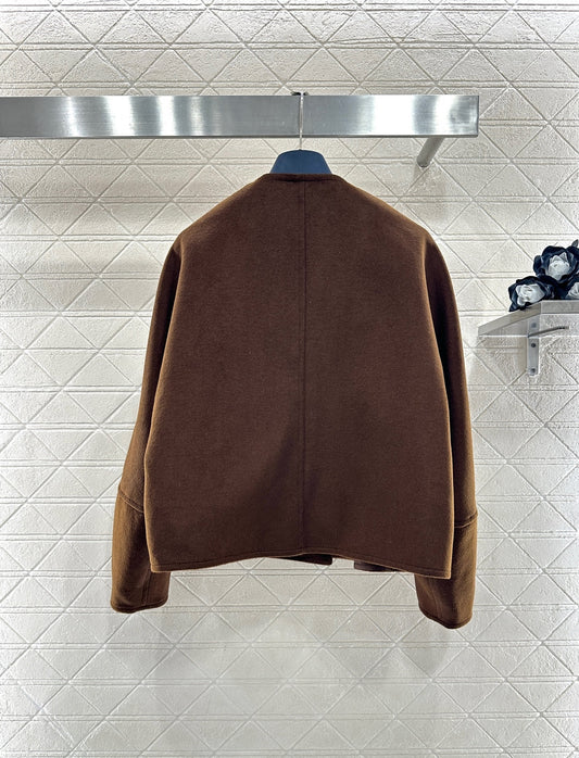Asymmetrical Front Bow Jacket