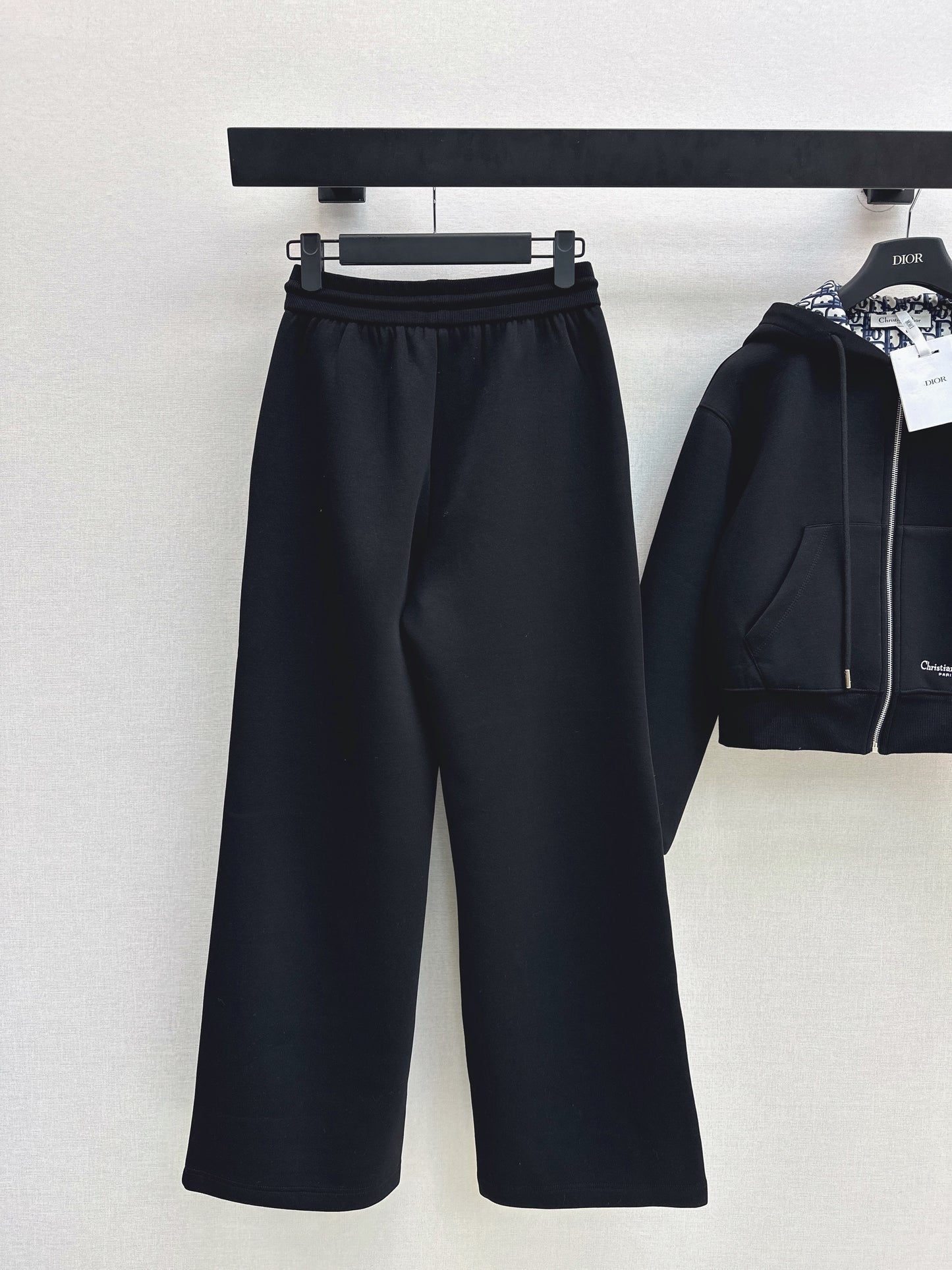 Monogram-patterned casual set