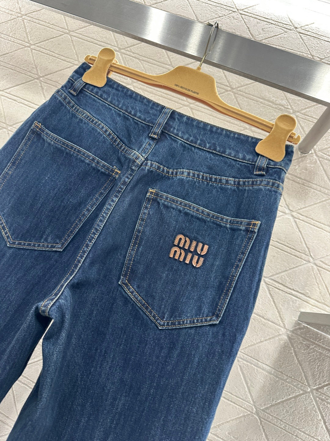 Patchwork Collared Denim Jacket/Pants