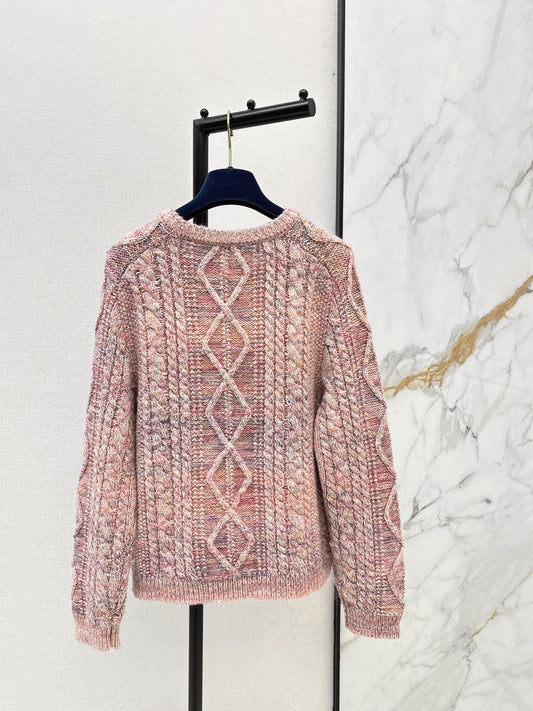 3D Floral Flower Sweater