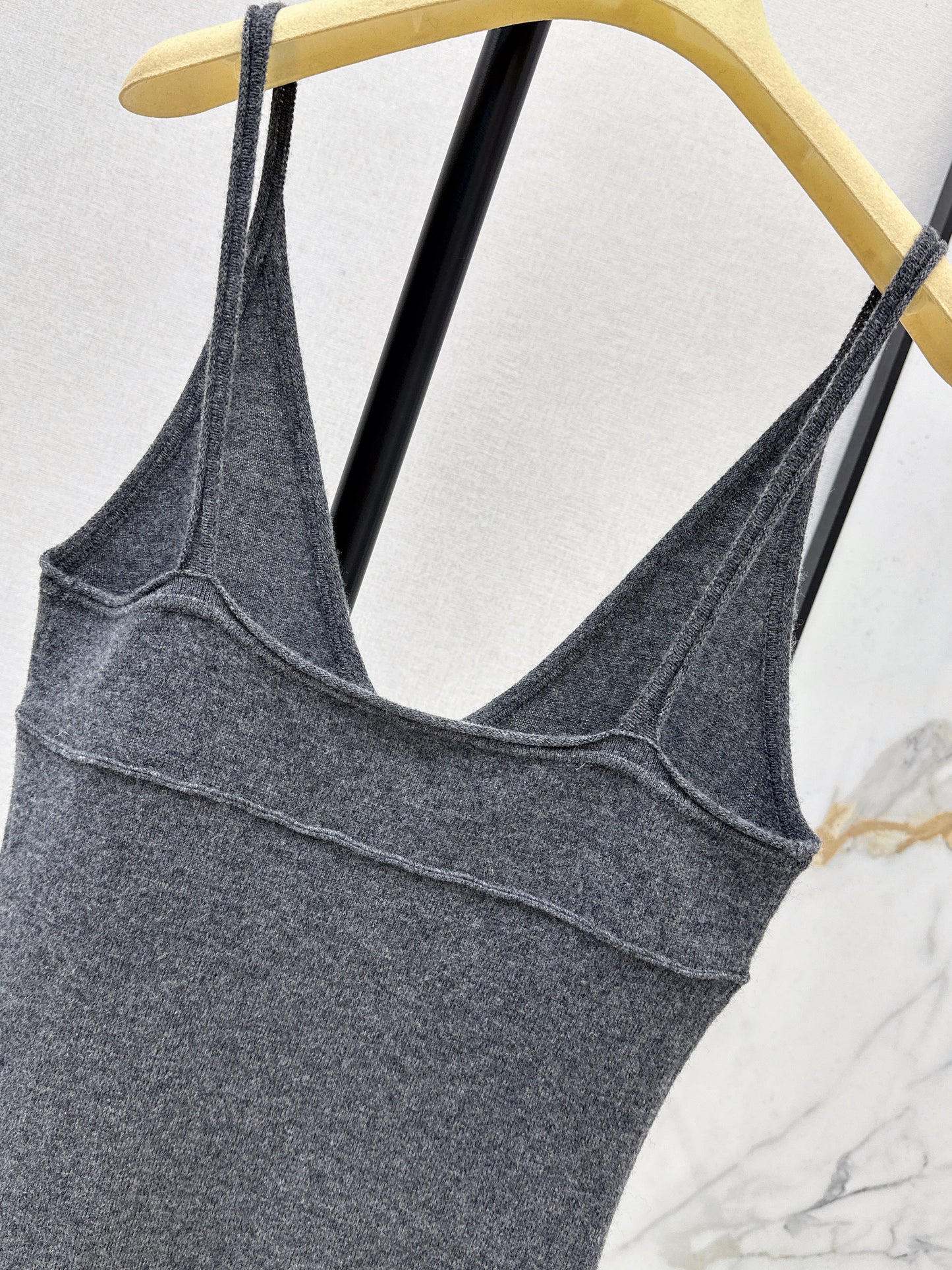 Fitted slip dress