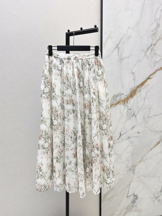 Multi-color printed skirts