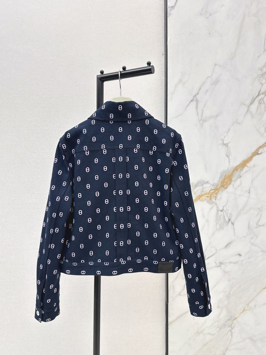 Pig Nose Denim Casual Jacket