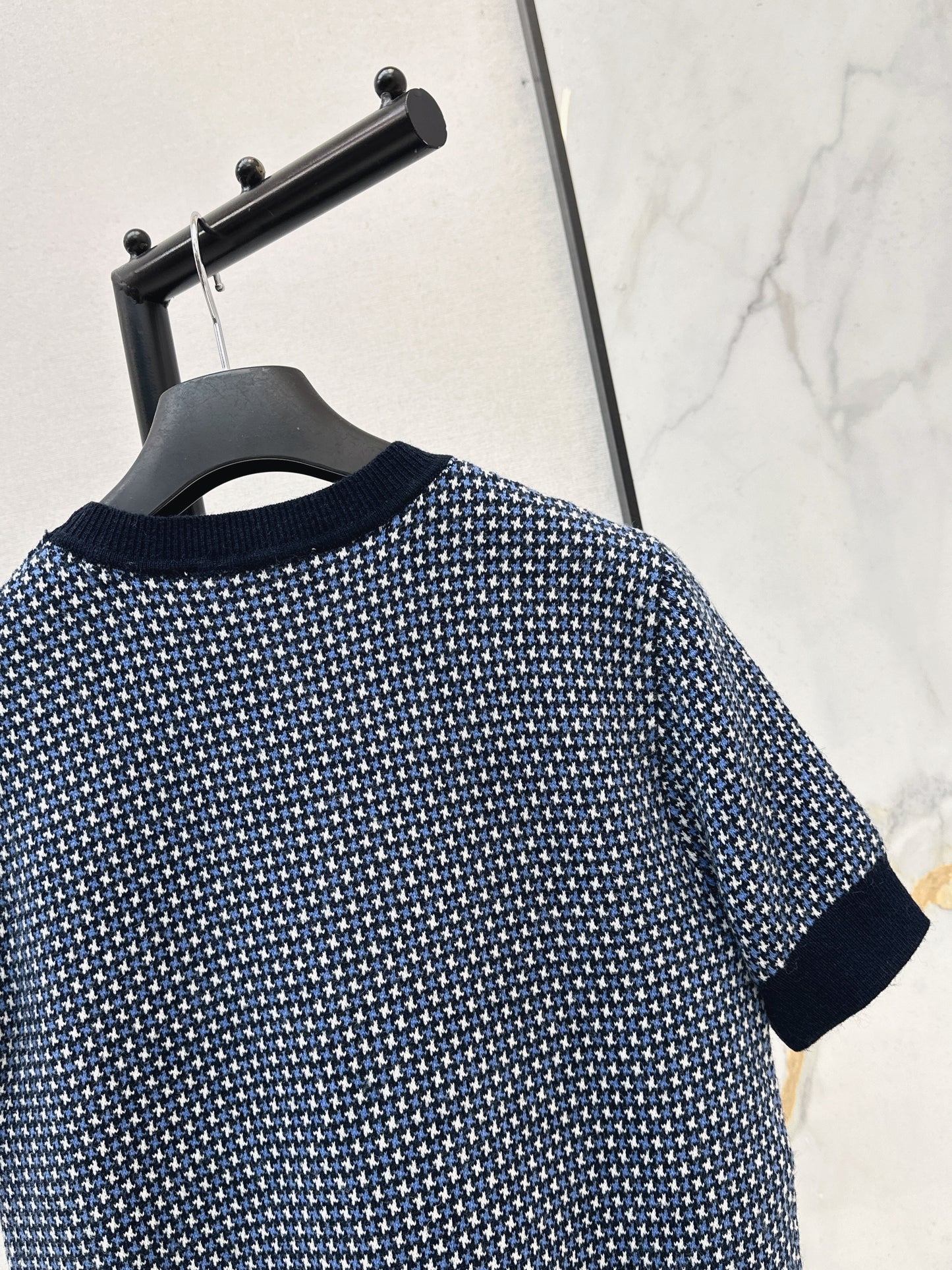 Knitted Short-Sleeve T-Shirt