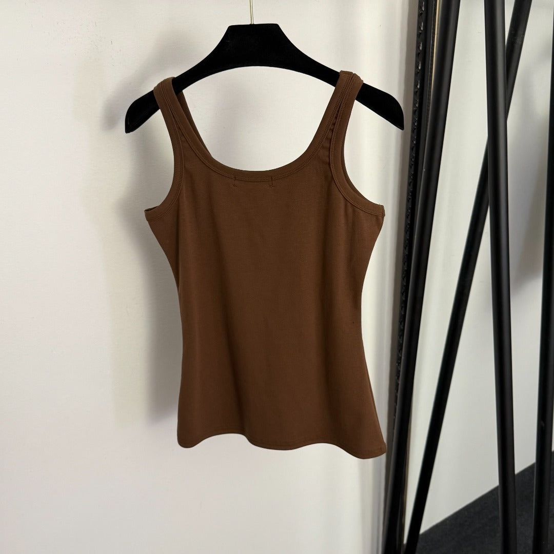 Slim-fit tank top