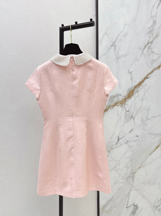 A youthful pink dress