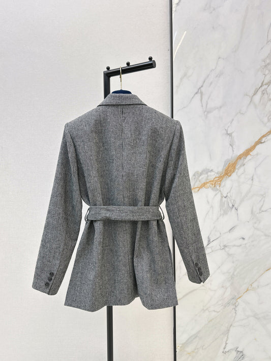 Belted Blazer