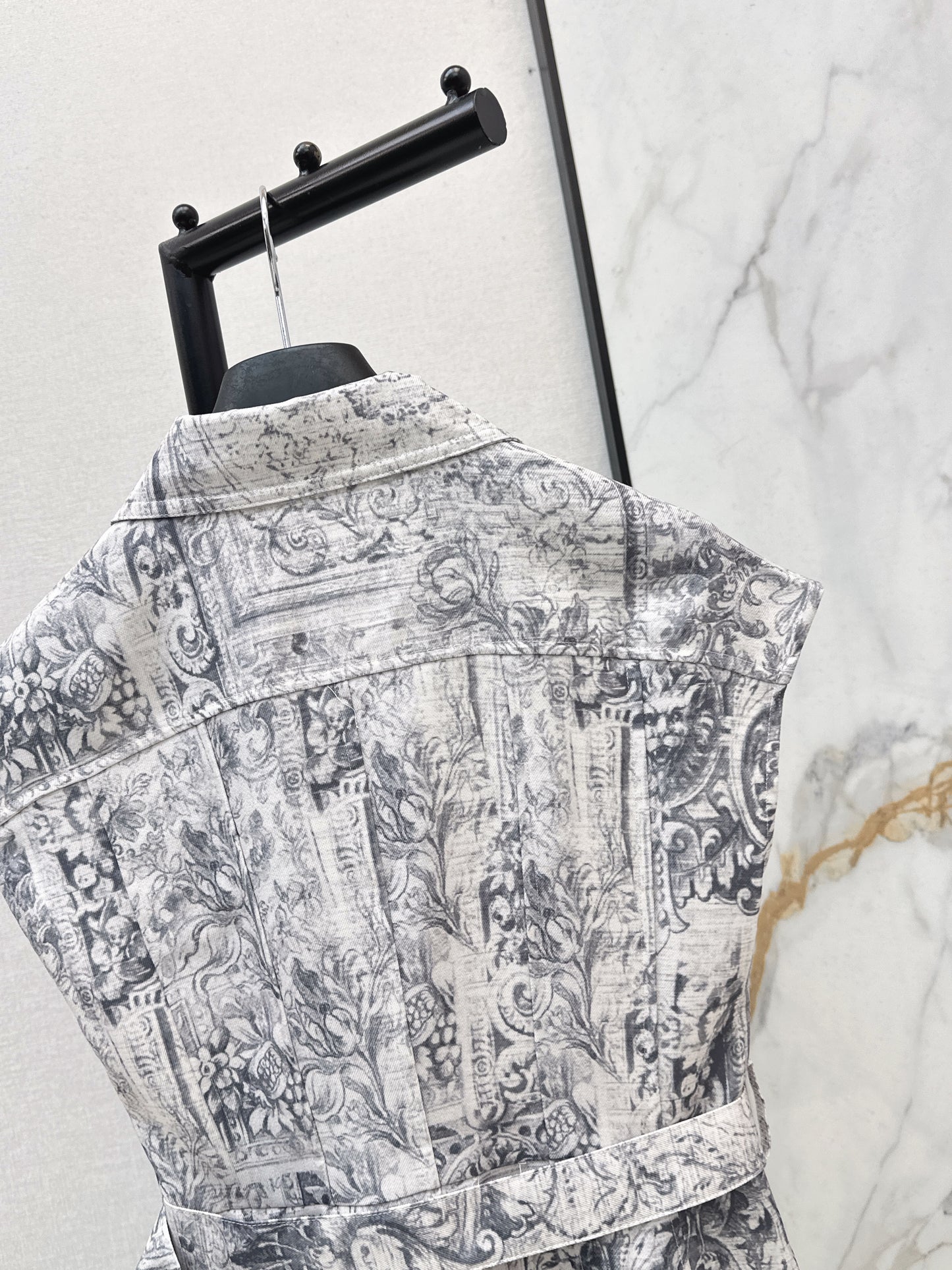 Printed Long Dress