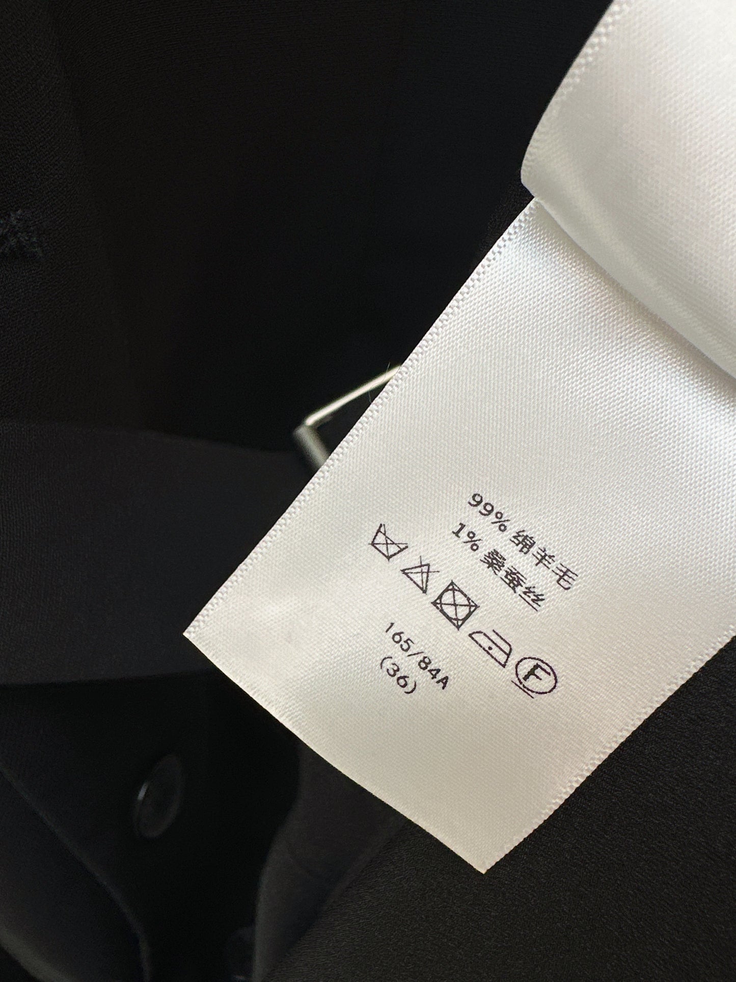 Asymmetrical button-down dress