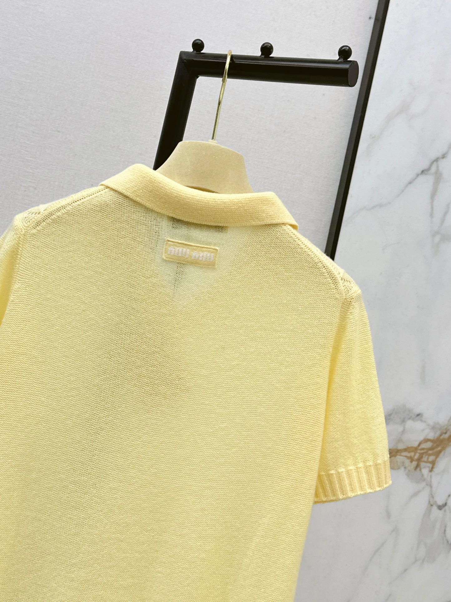 Knitted Polo Shirt