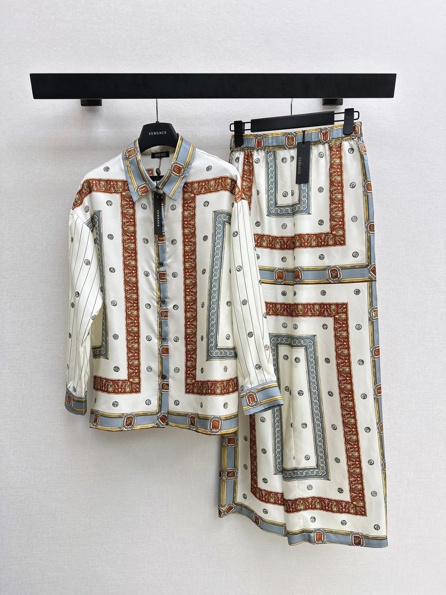 Printed Silk Shirt