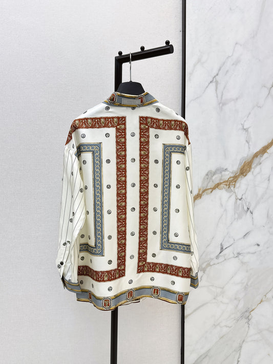 Printed Silk Shirt