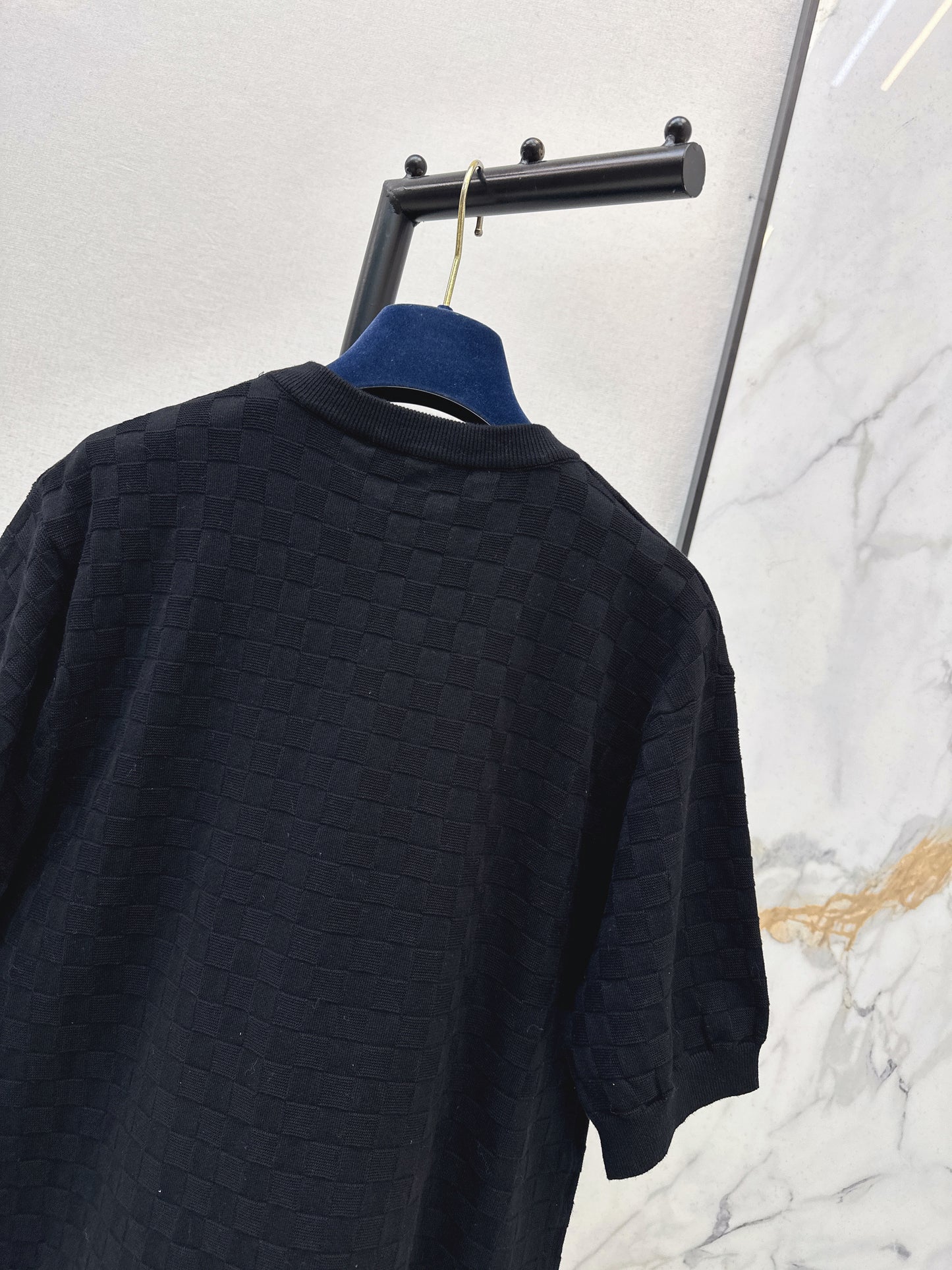 26ss Logo Knit Short-Sleeve T-Shirt