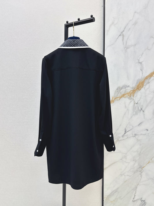 26ss Ribbon-embellished dress