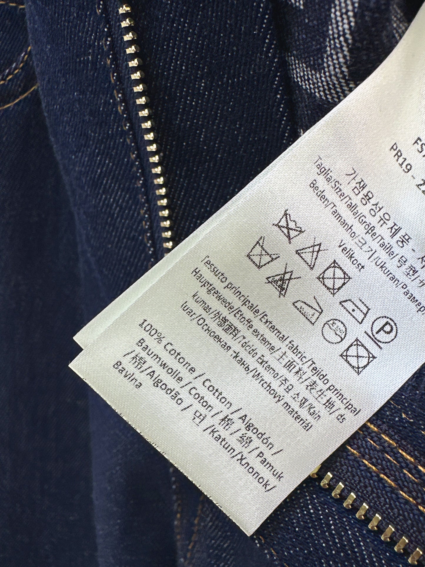 26ss Washed Denim Jeans