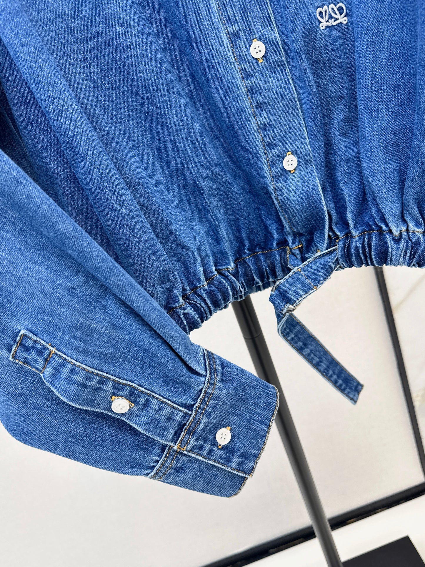 26ss Denim Shirt Collar Jacket