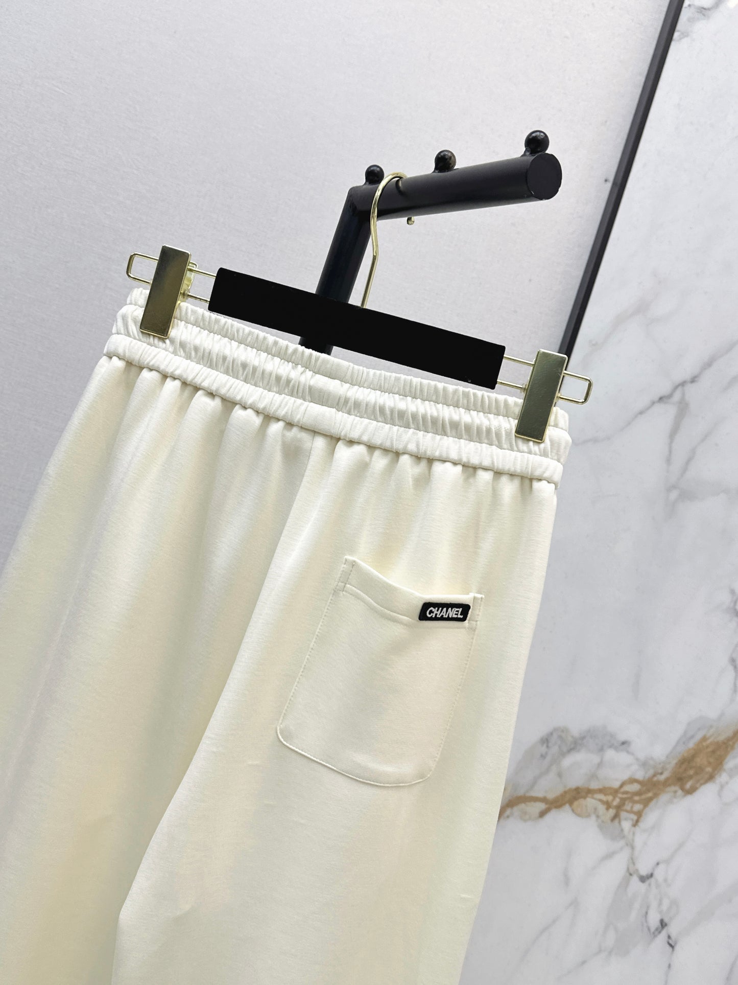 26ss Elastic waist casual trousers