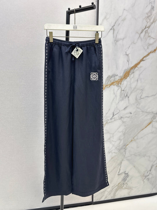 26ss High-waisted wide-leg trousers