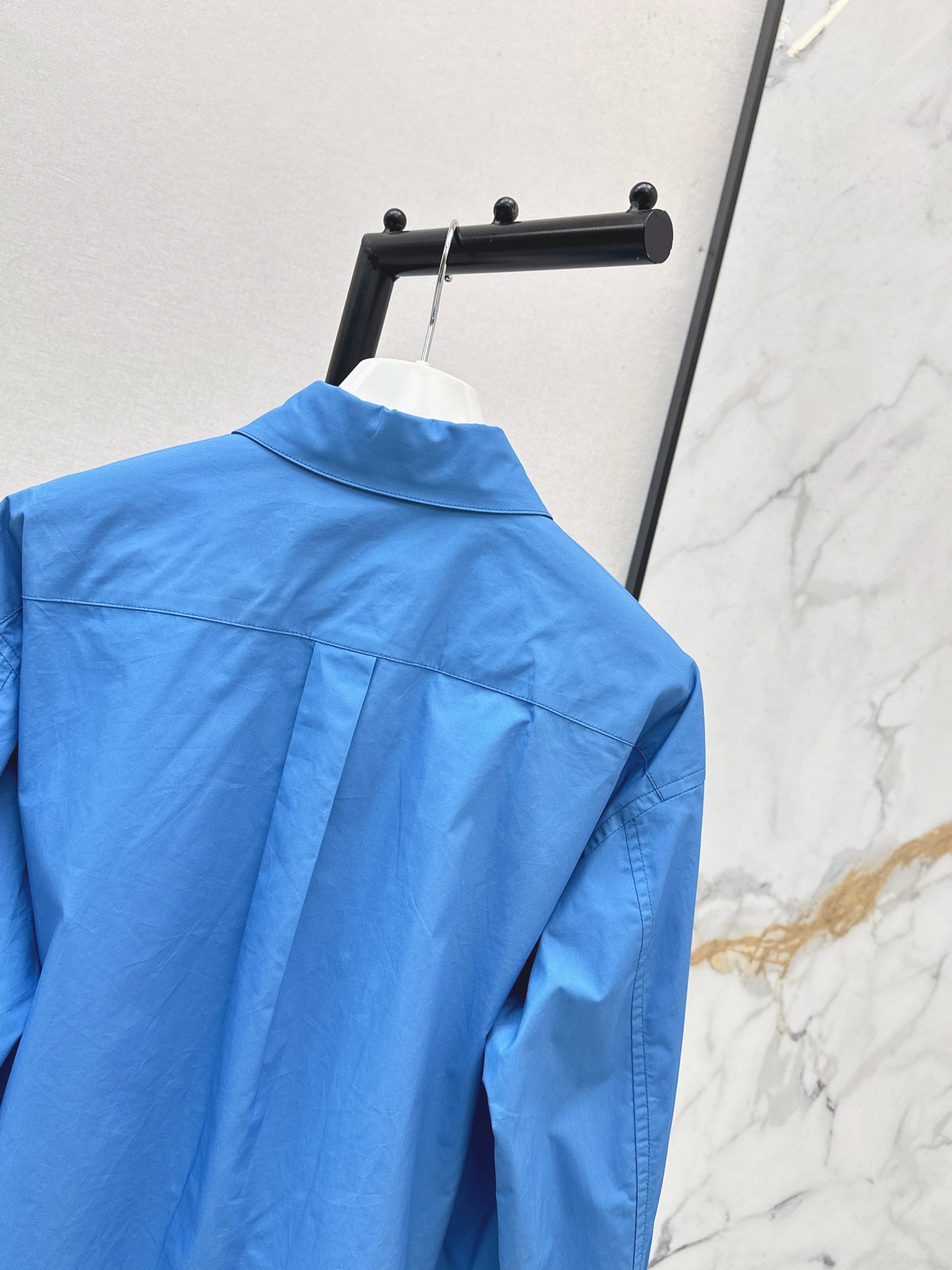 26ss Short blue shirt