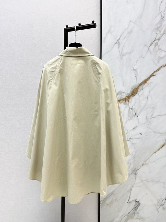 26ss Cape-style trench coat