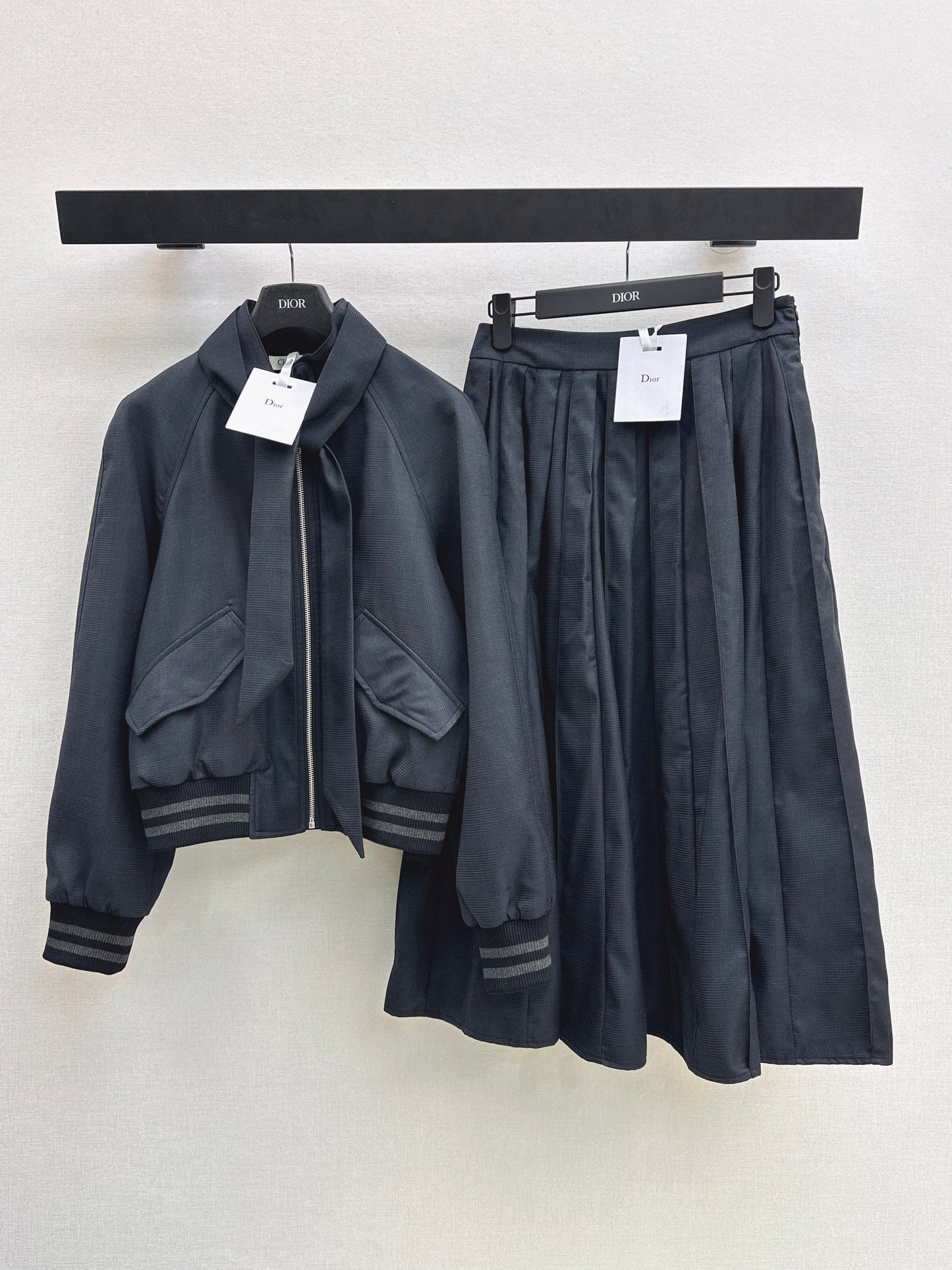 26ss Ribbon Plaid Jacket