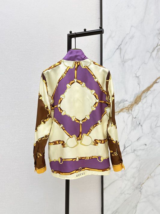 26ss Chain-strap Shirt