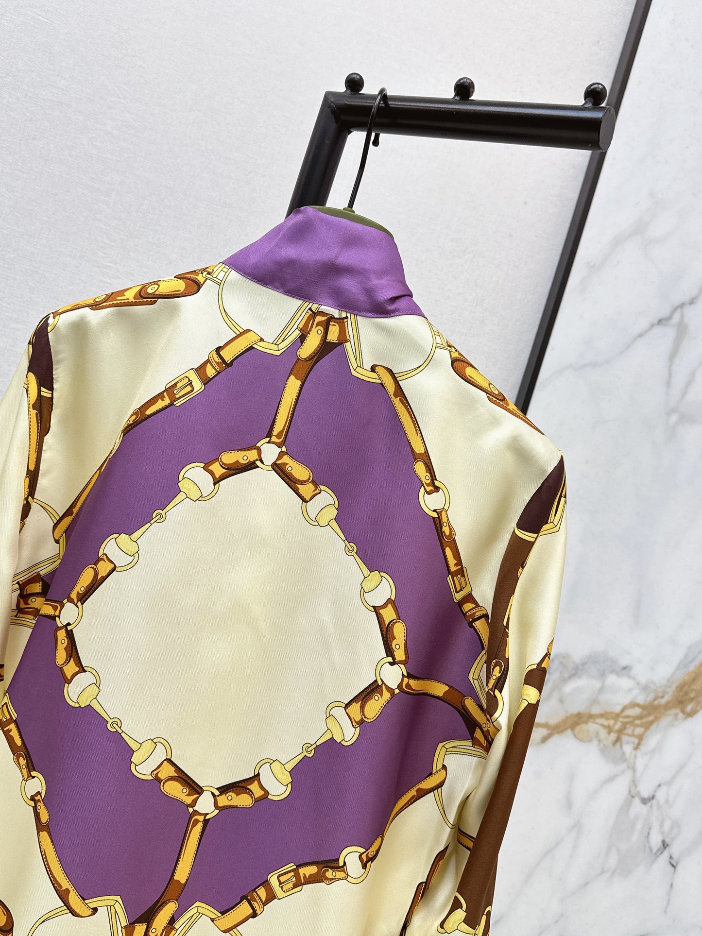 26ss Chain-strap Shirt