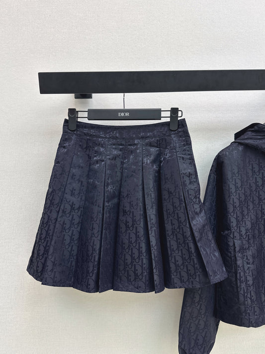 26ss Youthful pleated jacket /skirt