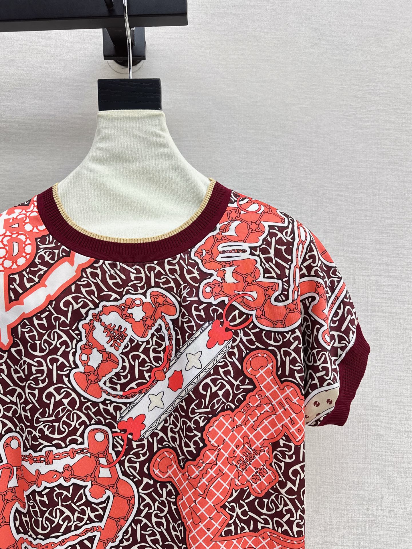 26ss Printed Knit T-Shirt