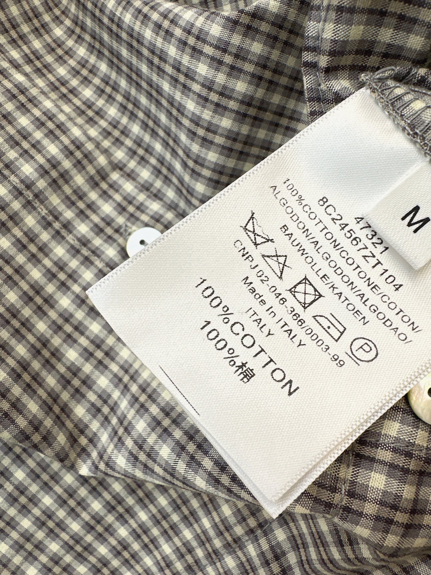 26ss Plaid Shirt
