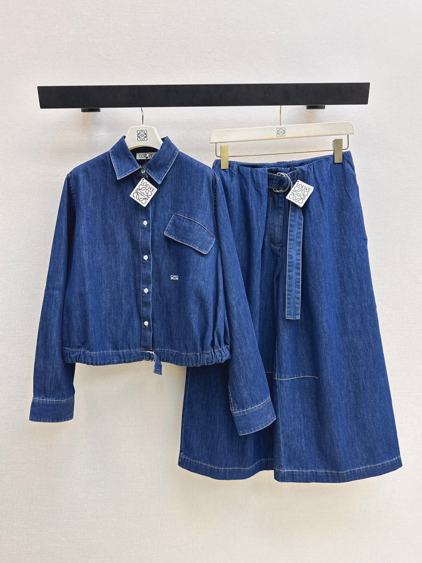 26ss Denim Shirt Collar Jacket