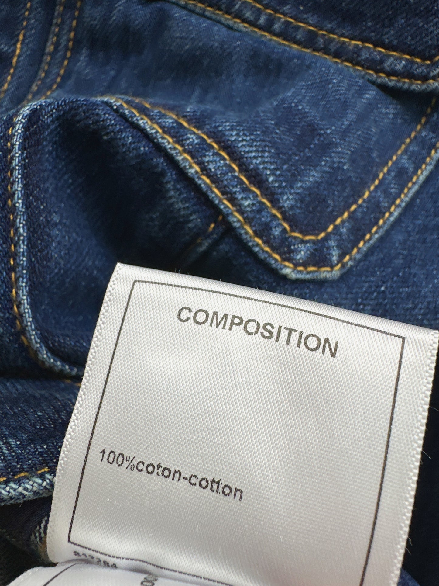 26ss Large Pocket Denim Skirt