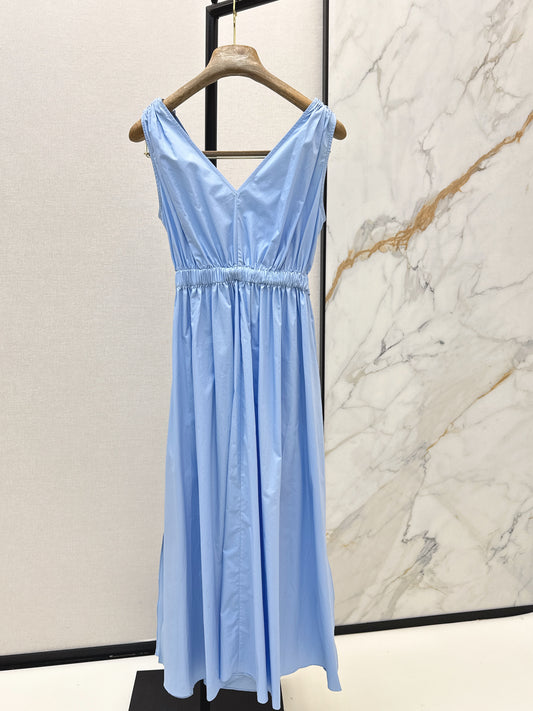 26ss V-neck dress