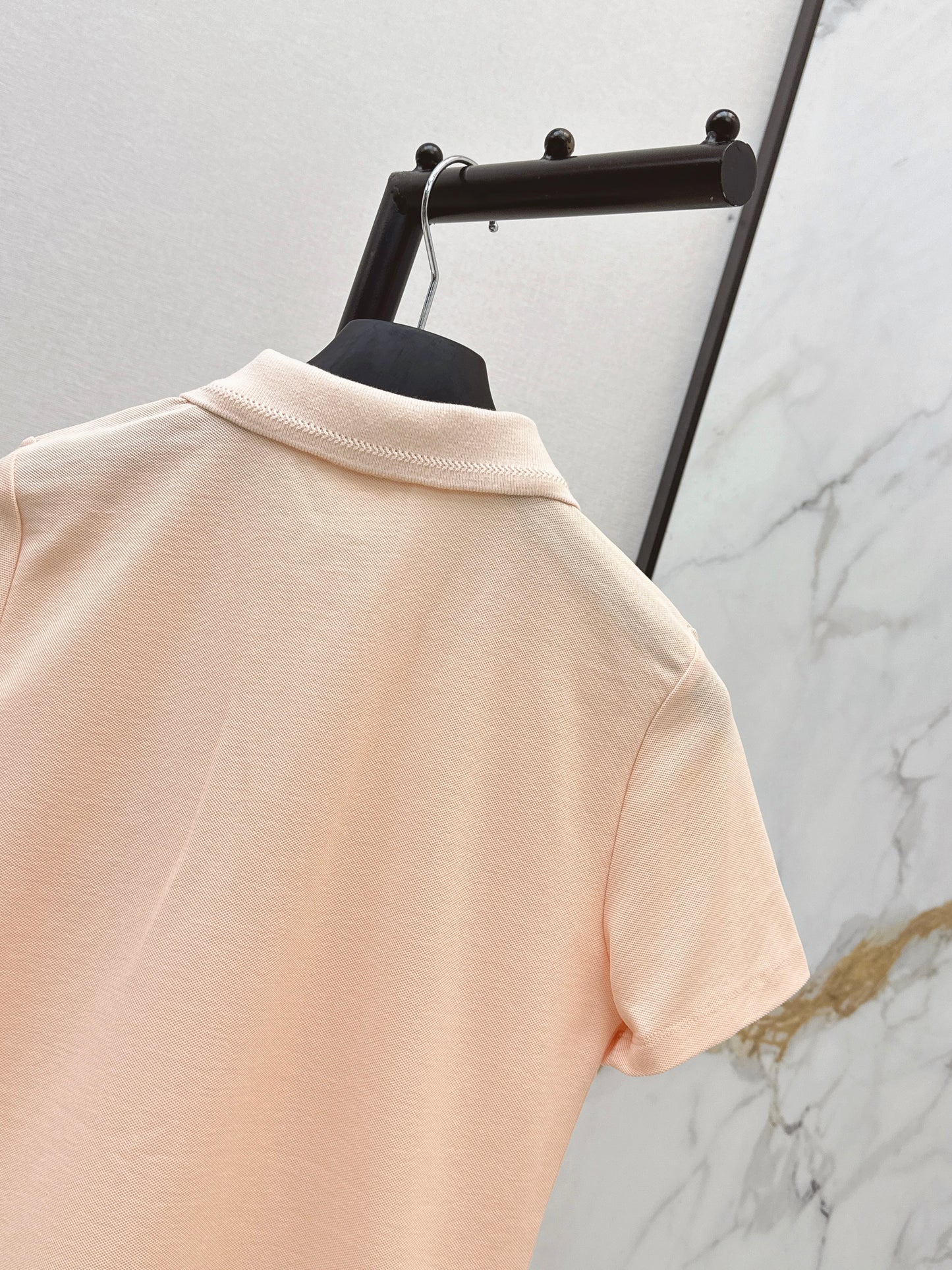 26ss Embroidered Collar Polo T-Shirt