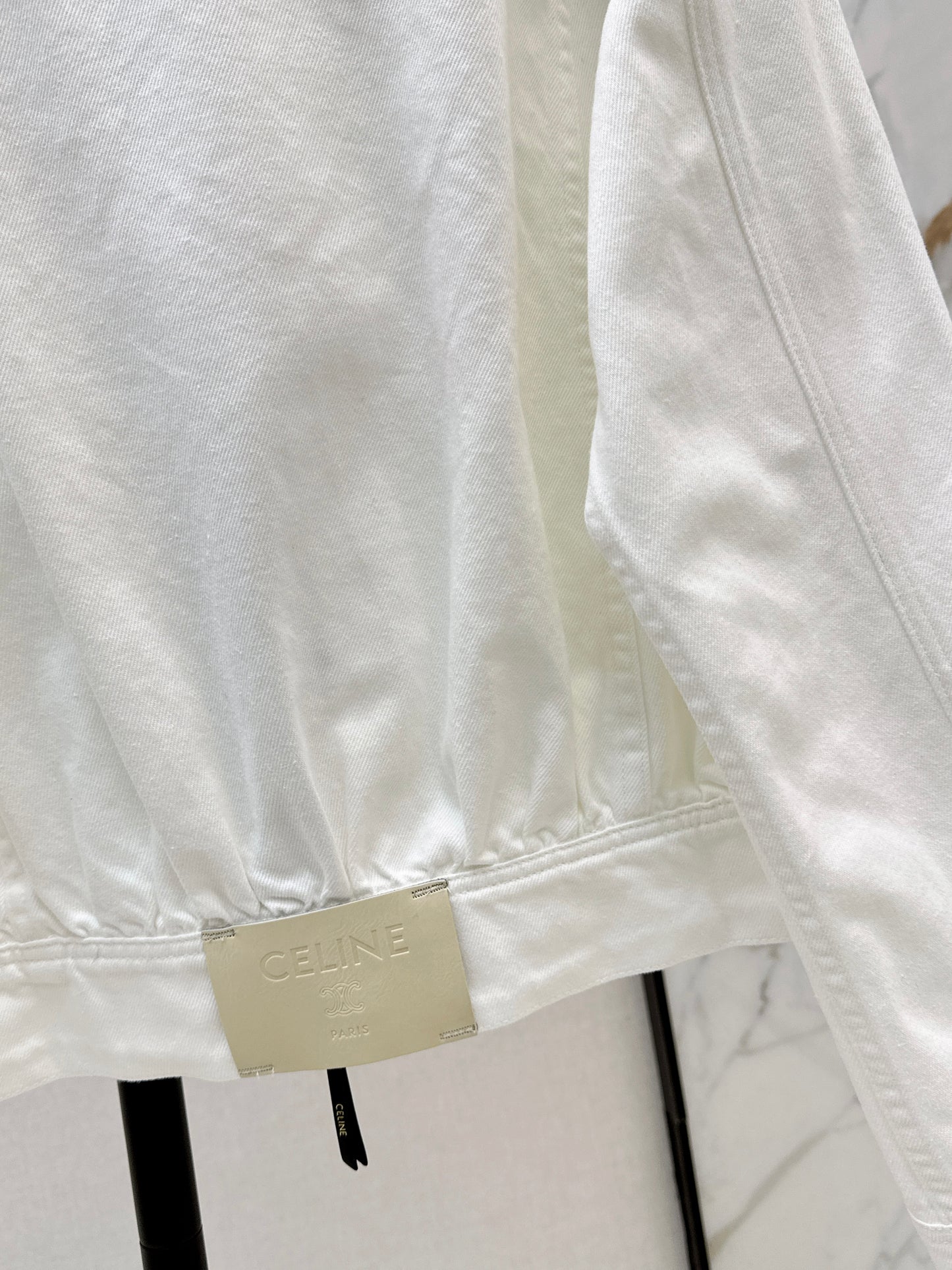 26ss Double-zip denim jacket