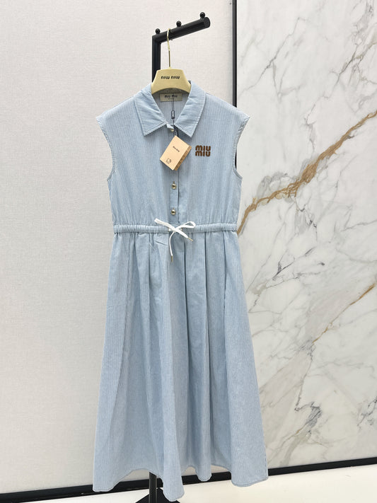 26ss Collared Long Dress