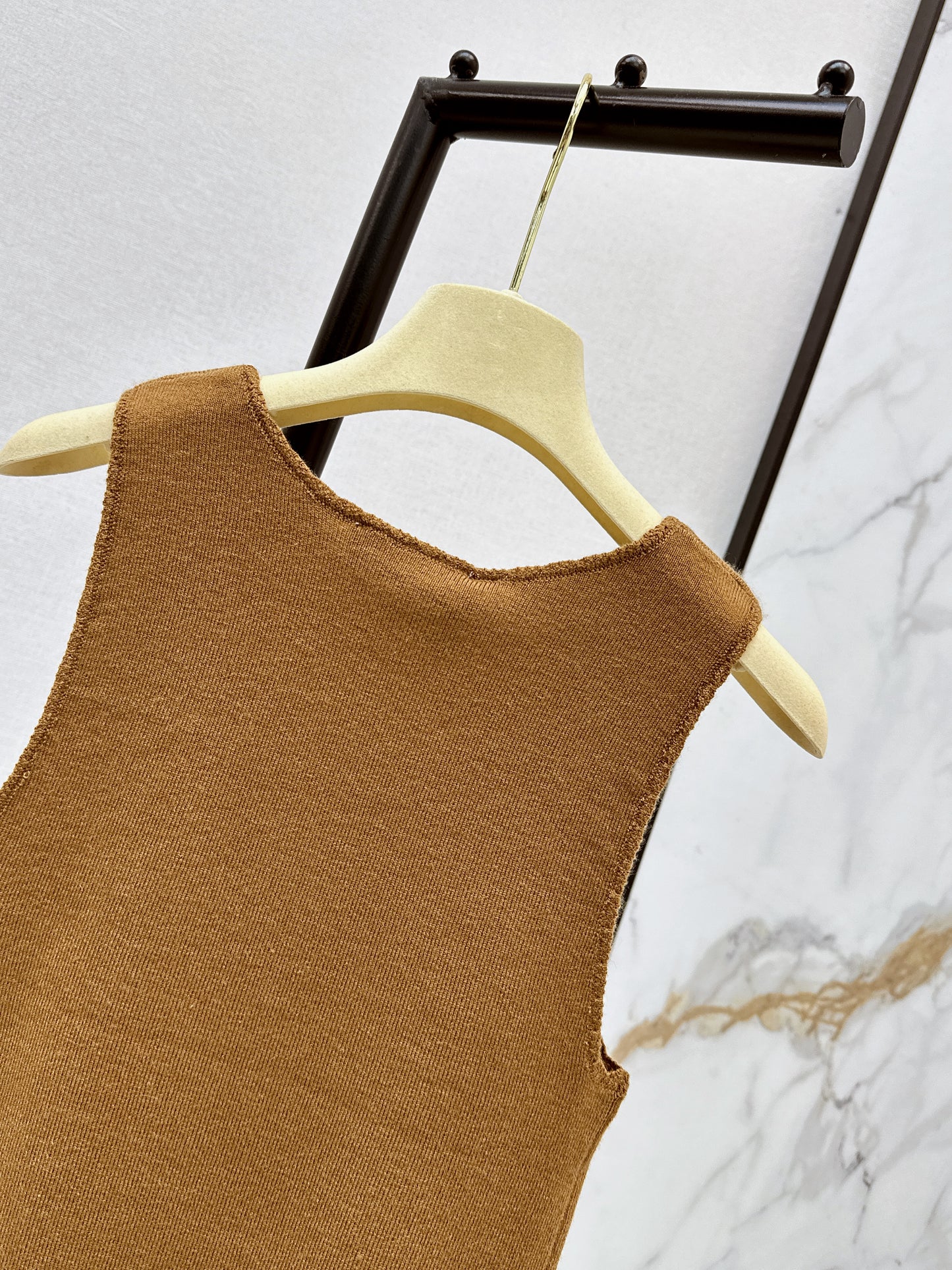 26ss Logo Decorative Ruffled Edge Vest