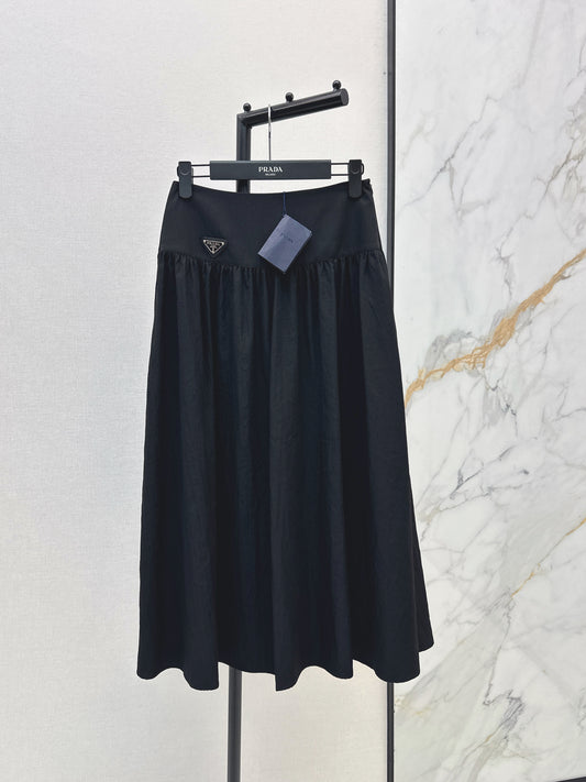 26ss Triangle Pattern Decorative Half Skirt