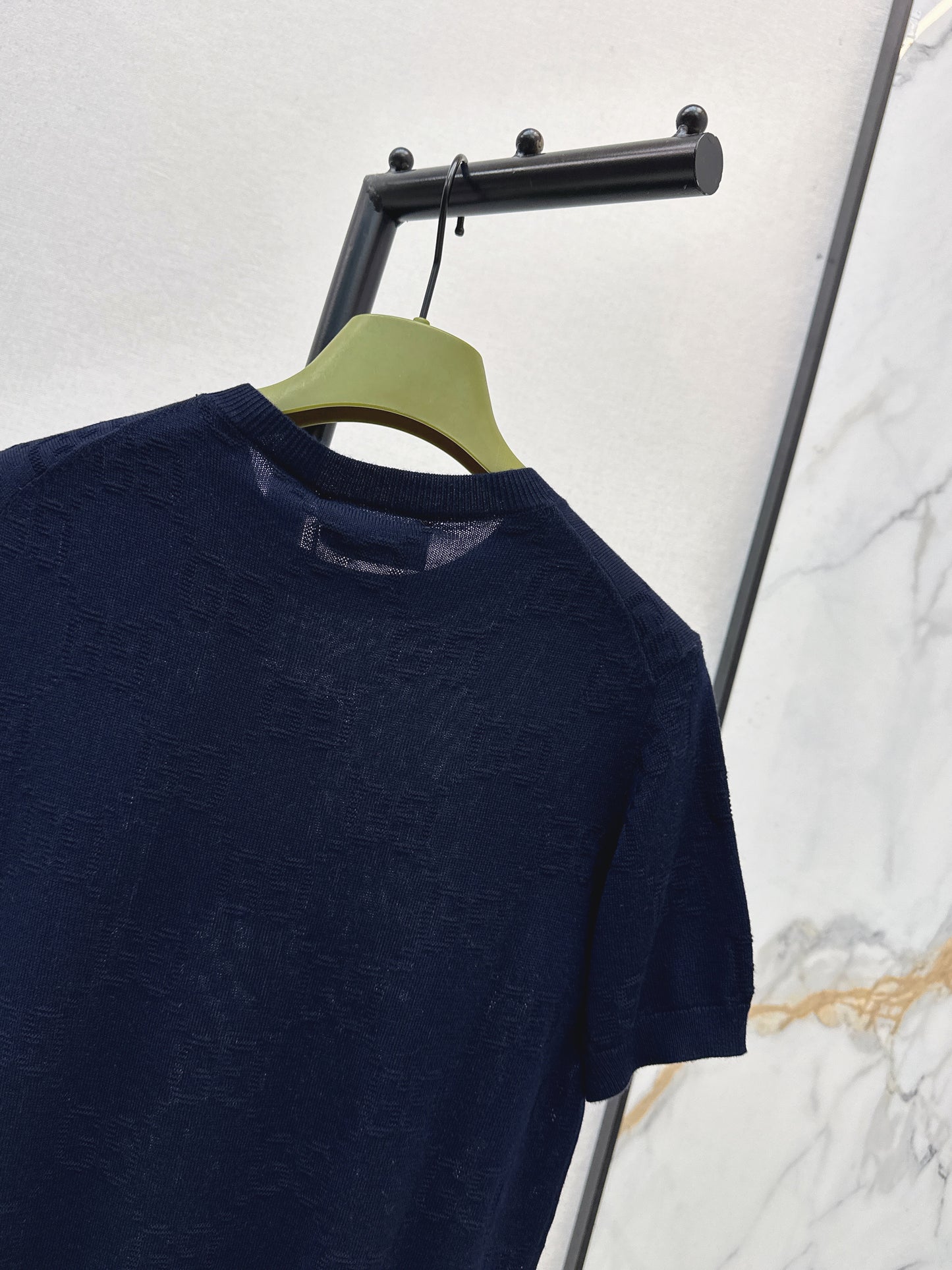 26ss Jacquard Knit T-Shirt